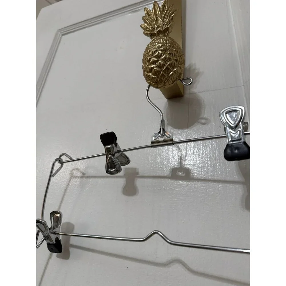 Multi-Tier Metal Skirt & Pants Hanger Organizer